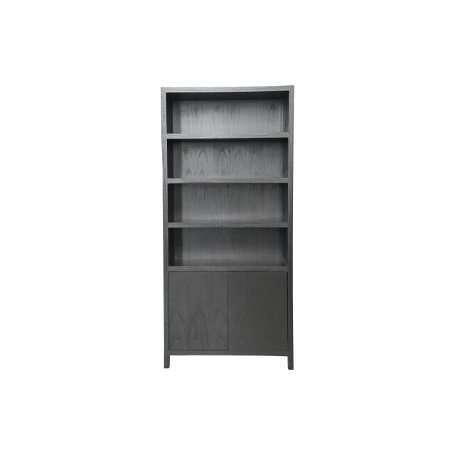 HSM Collection -wandkast met 4 vakken-100x42x215--teak fineer 2922617 large