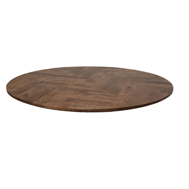 HSM Collection -ronde eettafel mozaiek-140x140x76--mango/metaal 2923900 large