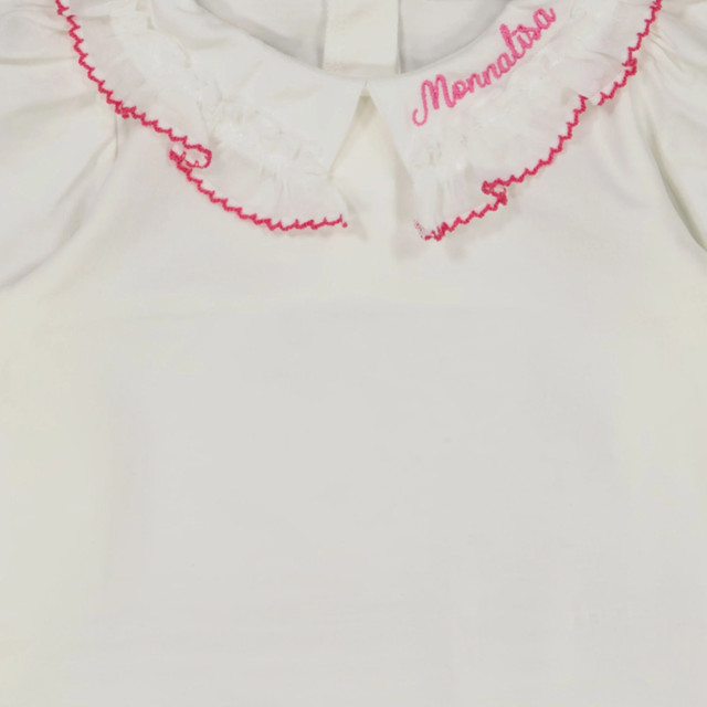 Monnalisa Baby meisjes rompertje <p>37D30040000190WHITE large