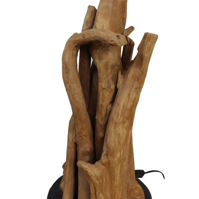 HSM Collection -tafellamp teak root-25x25x50--teak 2923594 large