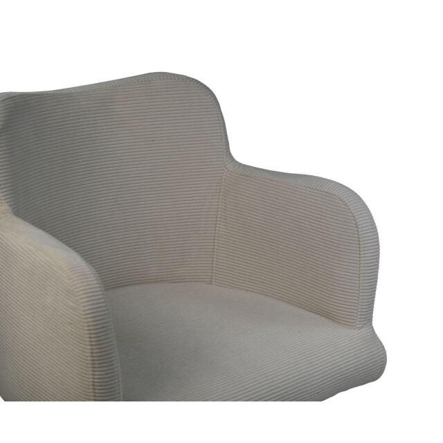 HSM Collection -eetkamerstoel bella s/2-56x60x82--stof/metaal 2923015 large