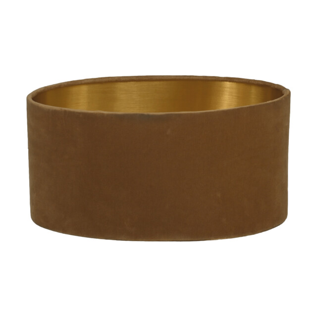 HSM Collection -wandlamp met ovale kap-38x19x90--teak/stof 2945312 large
