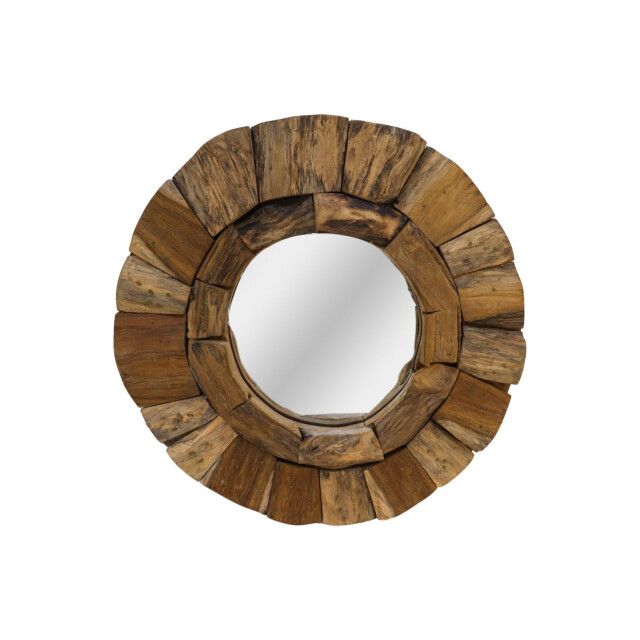 HSM Collection -ronde spiegel-40x40x4--teak 2923316 large