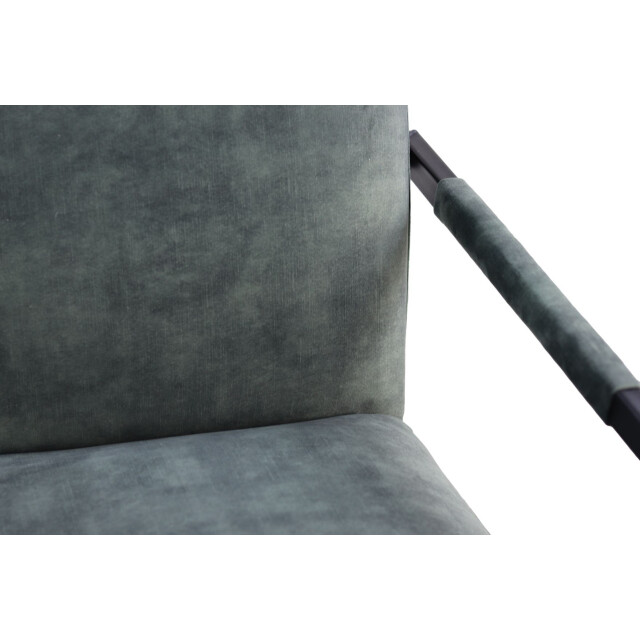 HSM Collection -eetkamerstoel boston s/2-56x68x89-licht -stof/metaal 2922936 large