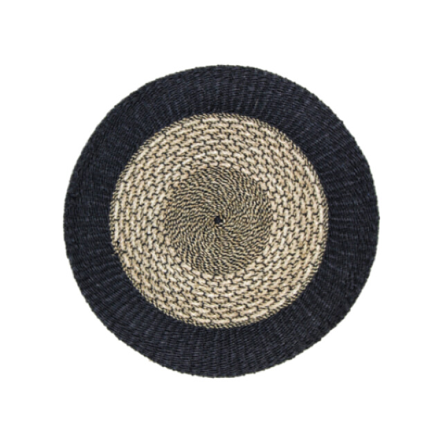 HSM Collection -vloerkleed malibu -ø100--raffia/zeegras 2923515 large