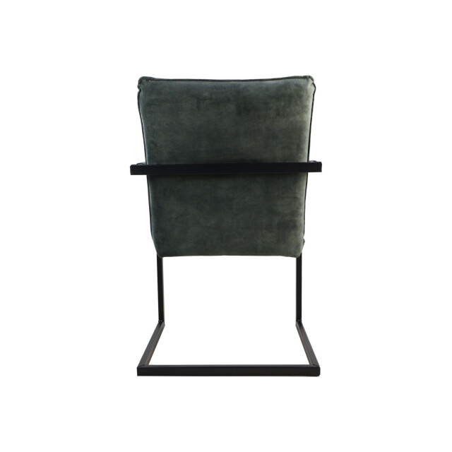 HSM Collection -eetkamerstoel boston s/2-56x68x89-licht -stof/metaal 2922936 large