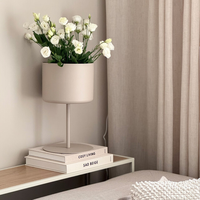 QUVIO Plantenstandaard op voet – staal – 2927289 large