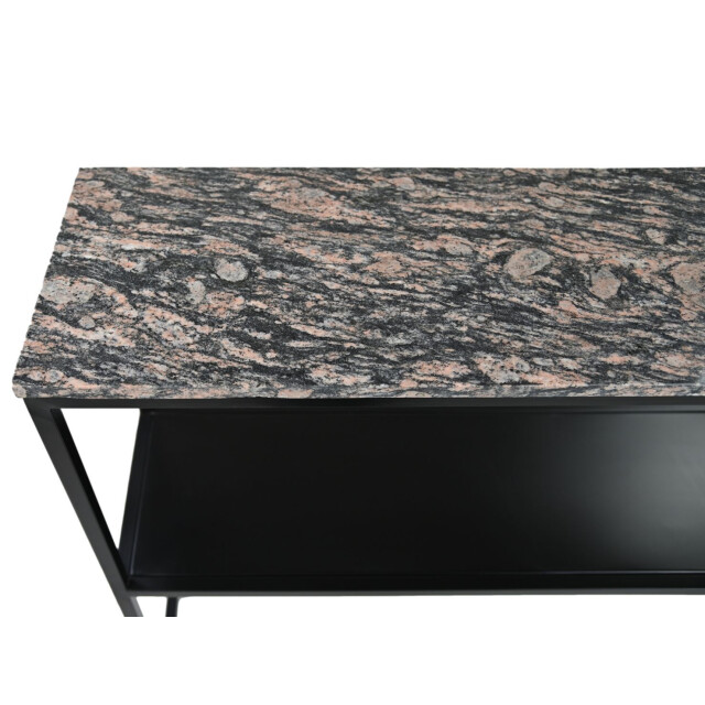 HSM Collection -wandtafel marseille-120x32x85--marmer/metaal 2923143 large