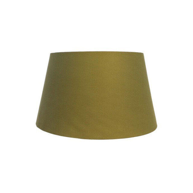 HSM Collection -ronde lampenkap conisch xl-ø52/38x30-olijf -stof 2923619 large