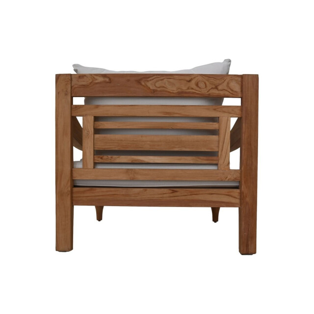 HSM Collection -tuin loungestoel bahama-90x95x90--teak/stof 2922995 large