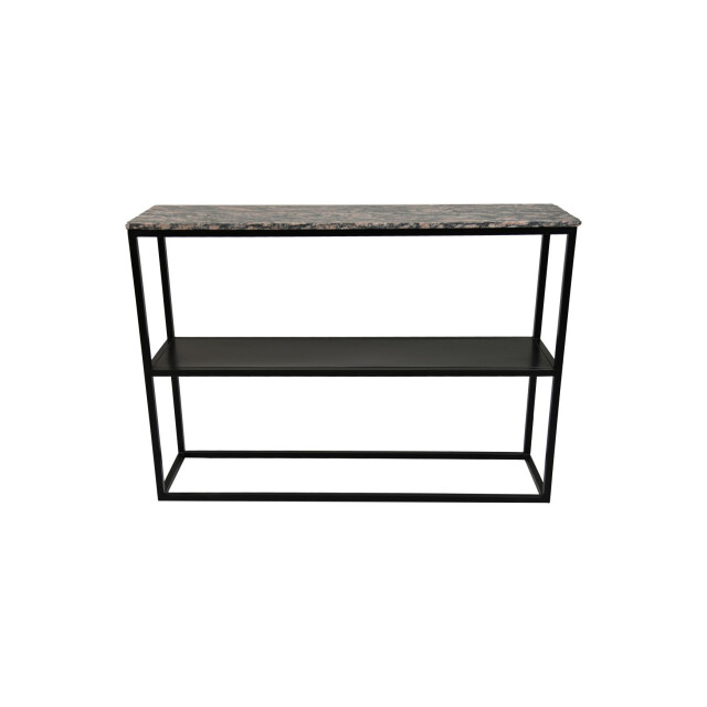 HSM Collection -wandtafel marseille-120x32x85--marmer/metaal 2923143 large