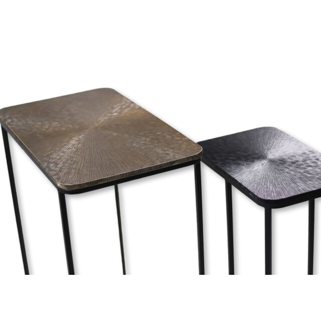 HSM Collection -wandtafel s/2-60x35x77/40x25x70--aluminium/metaal 2923059 large