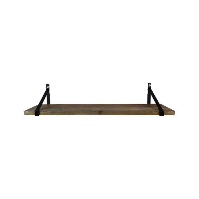 HSM Collection -wandplank -100x25x20--mango/metaal 2923374 large