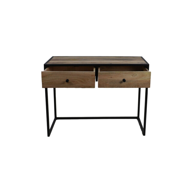 HSM Collection -wandtafel 2 la-100x45x75--mango/metaal 2923176 large