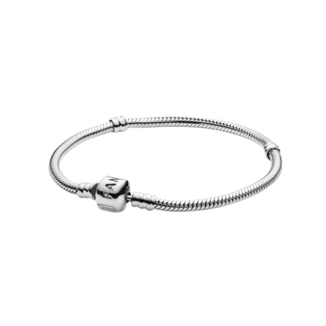 Mijn bedels Sterling bedelarmband met basic clipsluiting MBCC2413|19 large