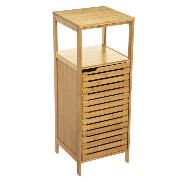 4goodz Bamboe badkamerkast sicela halfhoog 28x33x80 cm - 3048853 large