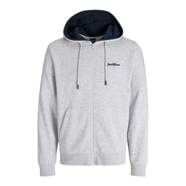 Jack & Jones Jor tango zip sweat hood 12274817-WHT-S large