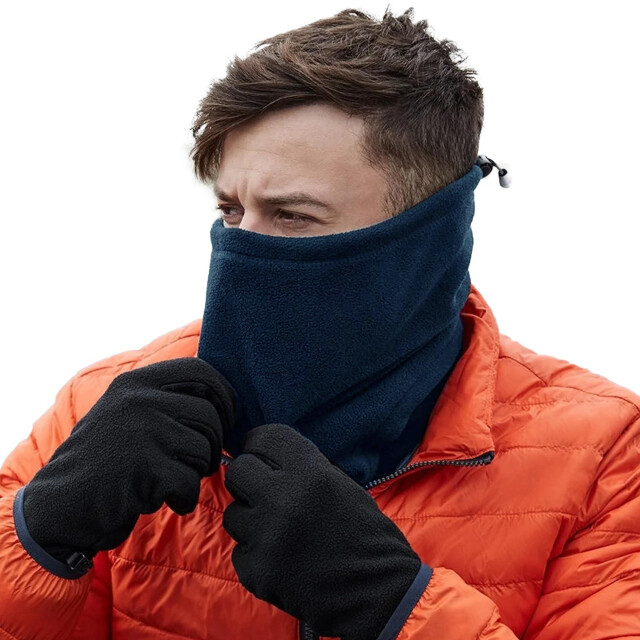Beechfield Fleece gerecycleerde snood UTFK1114_frenchnavy large