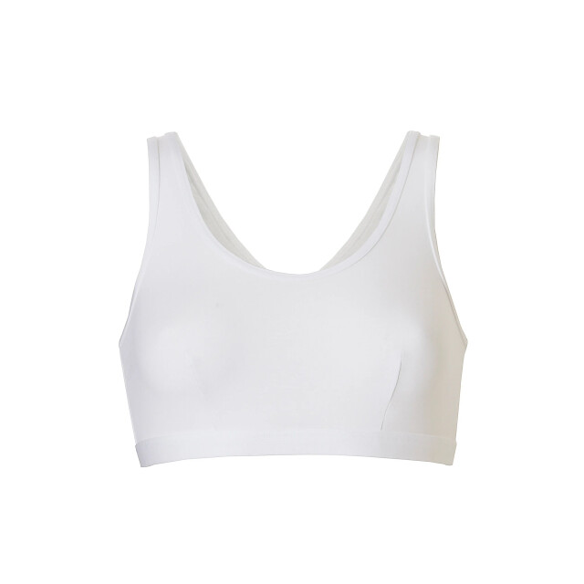 Cotonella Dames bralette bi-elastisch katoen 3-pack 3xGD487-WHITE large