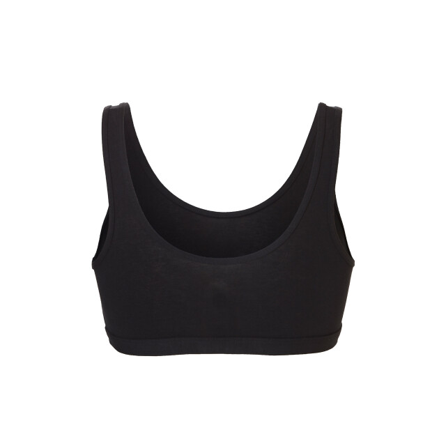 Cotonella Dames bralette bi-elastisch katoen 3-pack 3xGD487-BLACK large