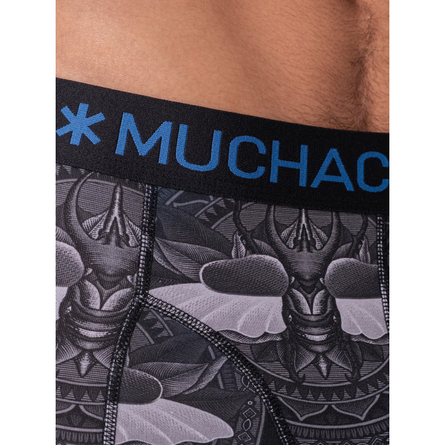 Muchachomalo Heren 12-pack boxershorts print/effen U-GOLDEN1010-13 large