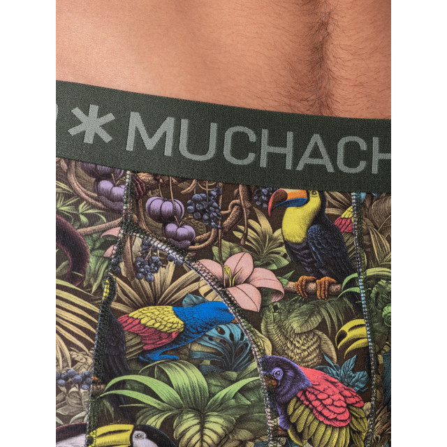 Muchachomalo Heren 12-pack boxershorts print/effen U-GOLDEN1010-13 large