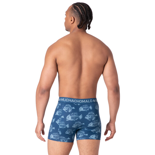 Muchachomalo Heren 6-pack boxershorts print/effen U-OUTLT1010-200 large
