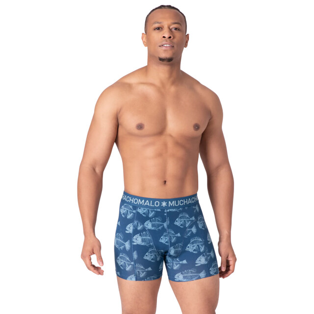 Muchachomalo Heren 6-pack boxershorts print/effen U-OUTLT1010-200 large