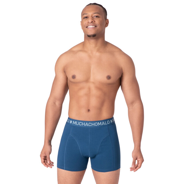 Muchachomalo Heren 6-pack boxershorts print/effen U-OUTLT1010-200 large