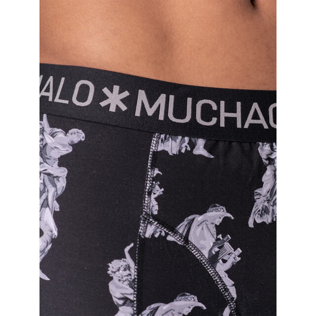 Muchachomalo Heren 6-pack boxershorts print/effen U-OUTLT1010-200 large