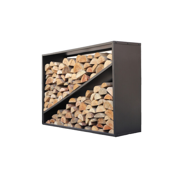 Westmann ® haardhout rek hugo 35x115x80cm houtopslag buiten - 3047989 large