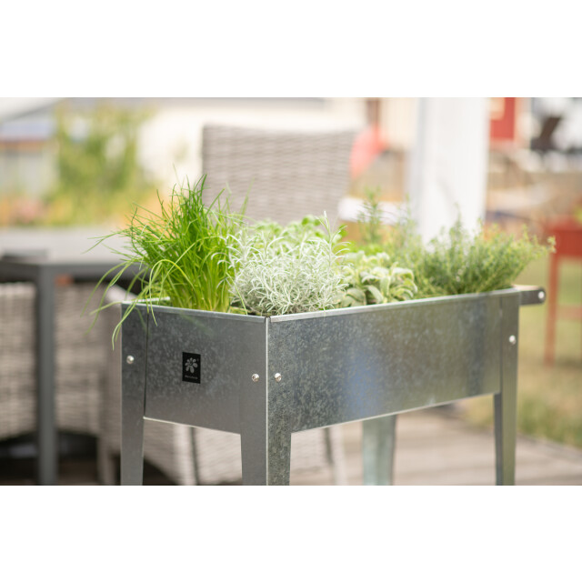 Herstera Garden Hoge plantenbak verrijdbaar barcelona 35x75x80cm 3039747 large