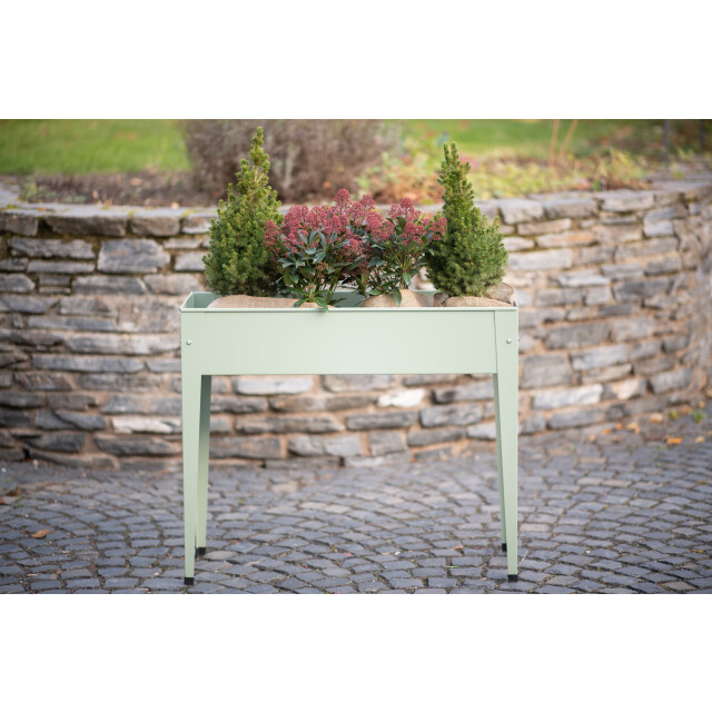 Herstera Garden Hoge plantenbak staal 100x40x84cm cactus 3039749 large