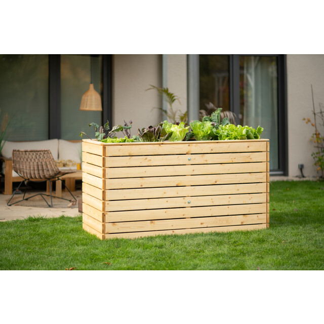 Westmann Houten verhoogde plantenbak moestuin asket xl 160x70x90cm 3047646 large