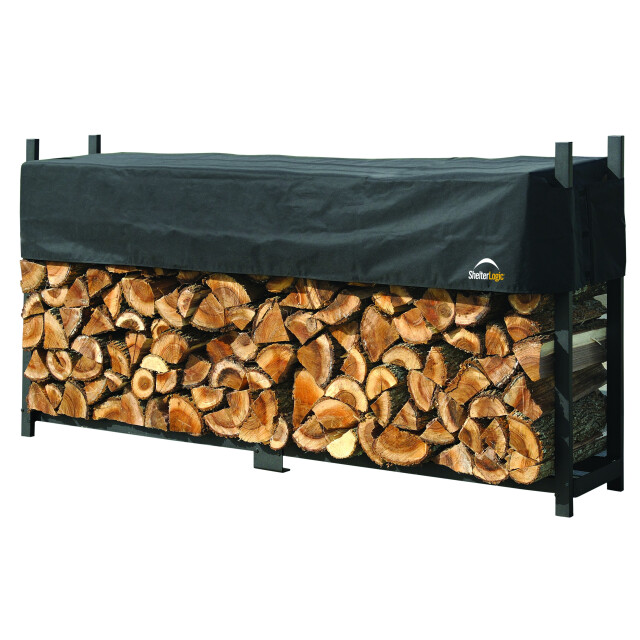 ShelterLogic ® houtopslagrek xl met hoes sl90381 brandhoutrek 36x239x119 cm 3047862 large