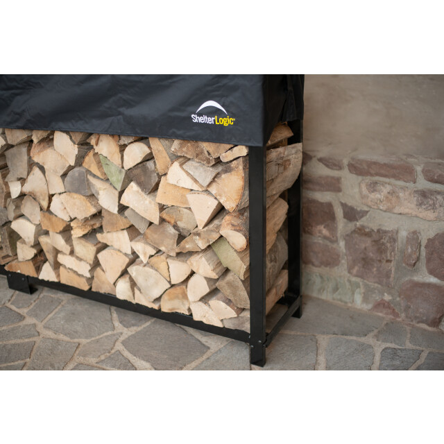 ShelterLogic ® houtopslagrek xl met hoes sl90381 brandhoutrek 36x239x119 cm 3047862 large