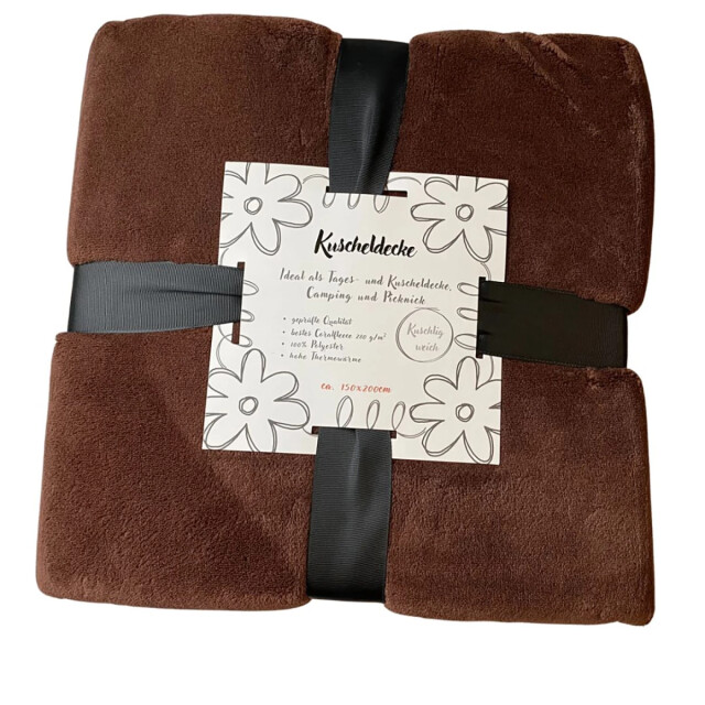 Hanse® Zachte grote fleece plaid 280 grams 150x200 cm - 3048944 large
