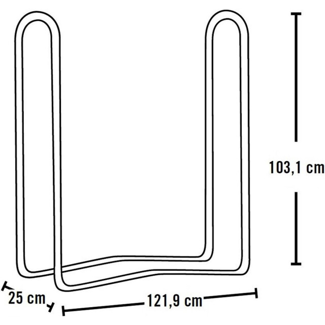 ShelterLogic ® sl90449 haardhout houtopslag buiten- brandhoutrek 122x103 cm 3047918 large