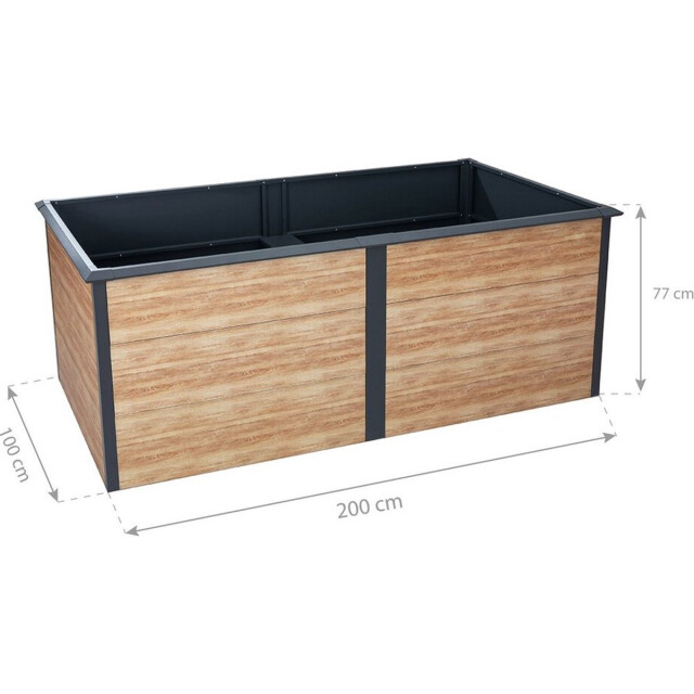 Westmann Plantenbak wmhps772010-wg bloembak 200x100x77 cm 3047622 large