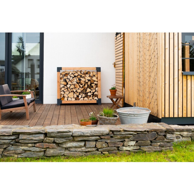 Westmann Haardhout houtopslag houtrek wmkr3010 brandhoutrek 40x138x120 cm 3047920 large