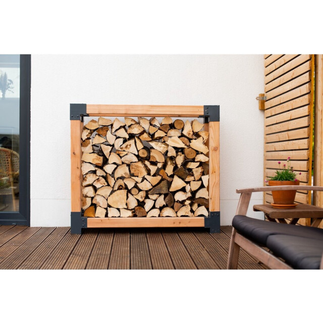 Westmann Haardhout houtopslag houtrek wmkr3010 brandhoutrek 40x138x120 cm 3047920 large