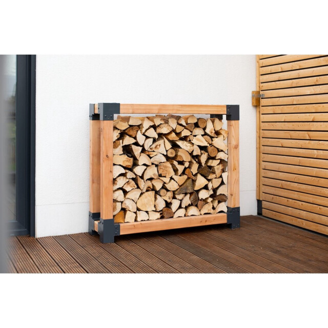 Westmann Haardhout houtopslag houtrek wmkr3010 brandhoutrek 40x138x120 cm 3047920 large