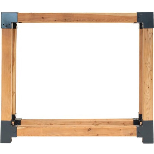 Westmann Haardhout houtopslag houtrek wmkr3010 brandhoutrek 40x138x120 cm 3047920 large