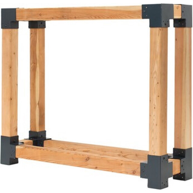 Westmann Haardhout houtopslag houtrek wmkr3010 brandhoutrek 40x138x120 cm 3047920 large