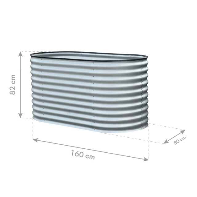 Westmann Plantenbak ispb168h bloembak 160x80x82 cm 3039770 large