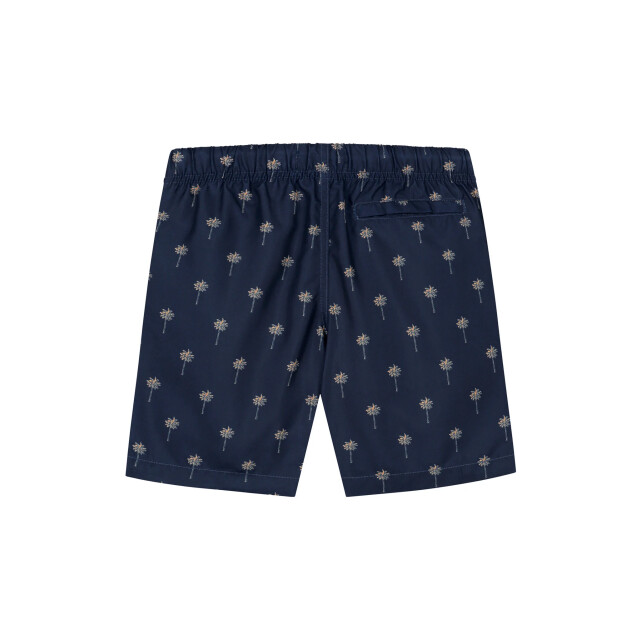Shiwi Jongens zwembroek scratch palm donker navy 2441110222-604-K10 D large