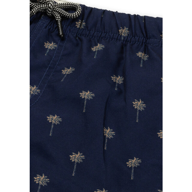 Shiwi Jongens zwembroek scratch palm donker navy 2441110222-604-K10 D large