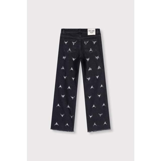 Alix The Label 2412113950 destroyed denim pants 2412113950 destroyed denim pants large