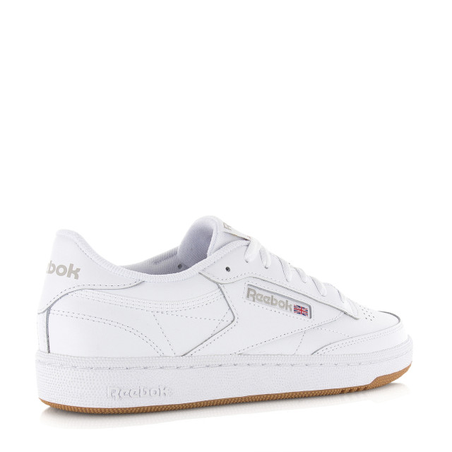 Reebok Club c 85 white/light grey/gum lage sneakers dames 100000016 large