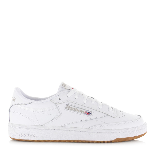 Reebok Club c 85 white/light grey/gum lage sneakers dames 100000016 large